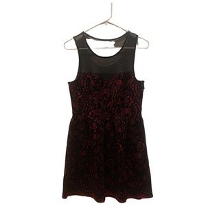 Black and Red Lace Trixxi Cocktail Dress Size XL